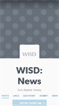 Mobile Screenshot of news.wisd.com