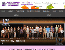 Tablet Screenshot of central.wisd.us